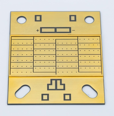 DPC process 3D Ceramic Packaging Substrate for UVA Curing Module